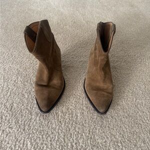 Isabel Marant DEWINA LEATHER ANKLE BOOTS